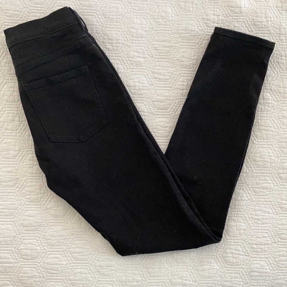 COS Black Skinny Leg Mid-Rise Ankle Length Jeans